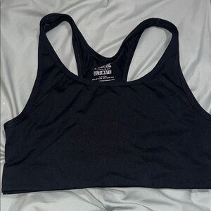 PINK Victoria's Secret Black Sports Bra